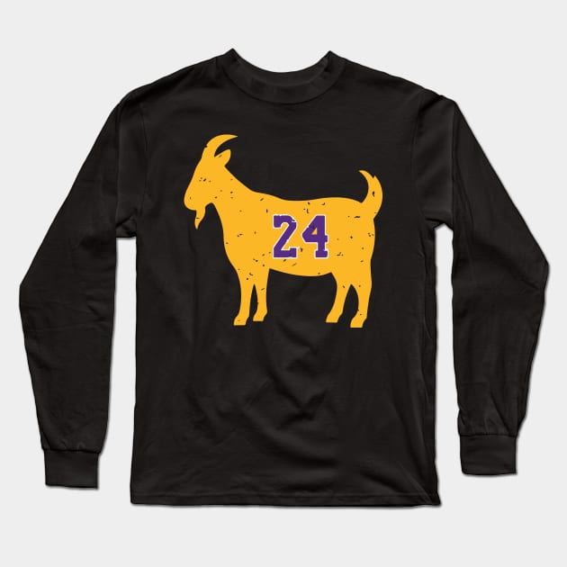 Goat 24 Long Sleeve T-Shirt by inkstyl